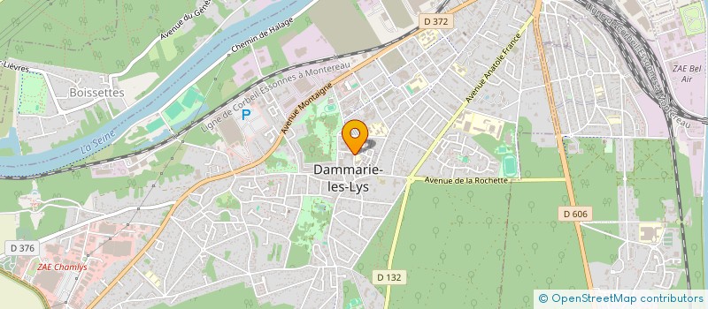 localisation de l'entreprise MONSIEUR SAMIR CHOUIBKHI à DAMMARIE-LES-LYS