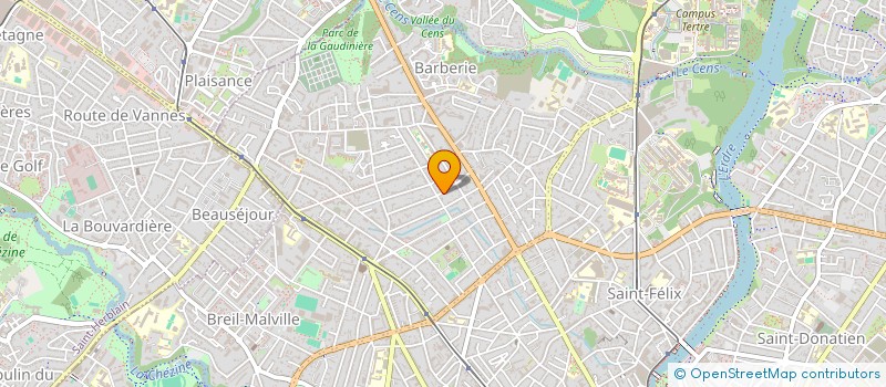 localisation de l'entreprise MONSIEUR SAMIR CHOUL à NANTES