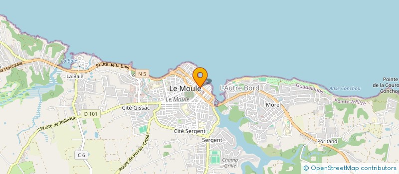 localisation de l'entreprise MONSIEUR SAMIR DAHER à LE MOULE