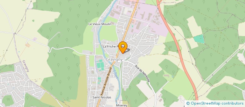 localisation de l'entreprise MONSIEUR SAMIR DEHANE à GRAVIGNY