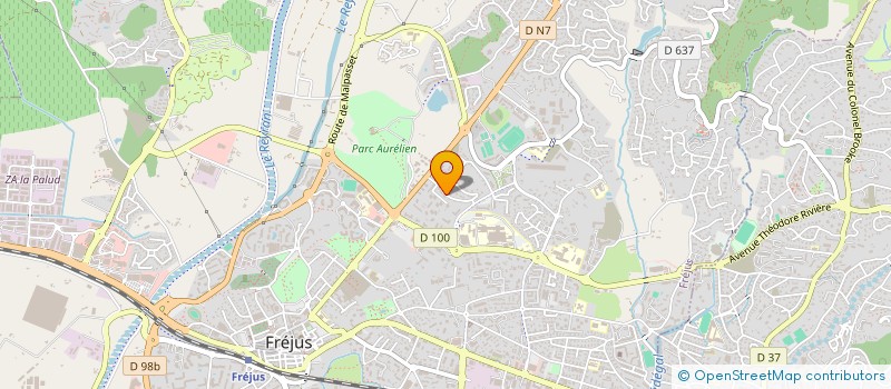 localisation de l'entreprise MONSIEUR SAMIR DEHMANI à FREJUS
