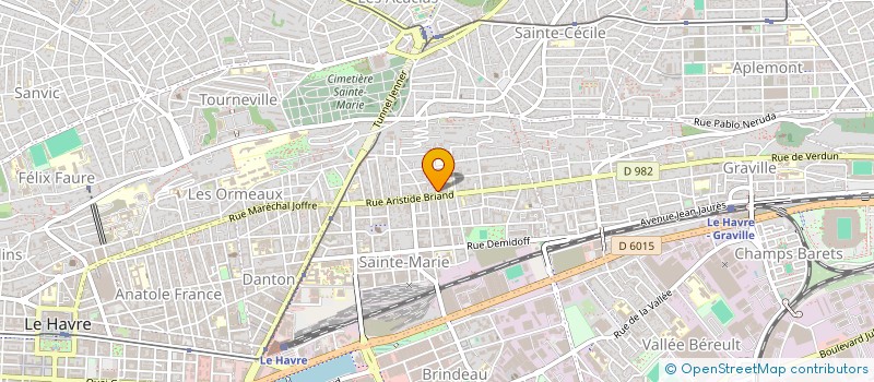 localisation de l'entreprise MONSIEUR SAMIR DHOUIBI à LE HAVRE