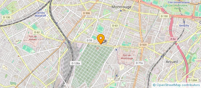 localisation de l'entreprise MONSIEUR SAMIR DJABRI  MONTROUGE