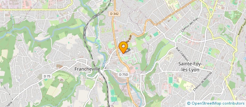 localisation de l'entreprise MONSIEUR SAMIR DJEFFAL  FRANCHEVILLE