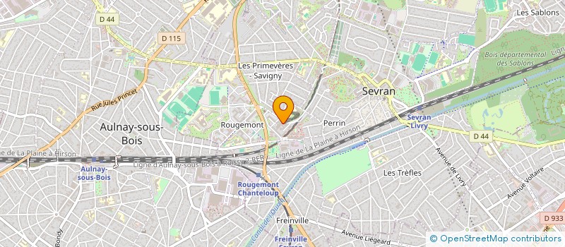 localisation de l'entreprise MONSIEUR SAMIR DJEMAI à SEVRAN