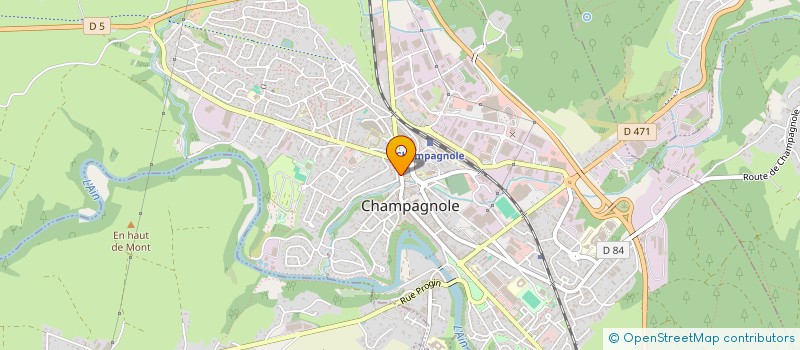 localisation de l'entreprise MONSIEUR SAMIR EL AJI à CHAMPAGNOLE