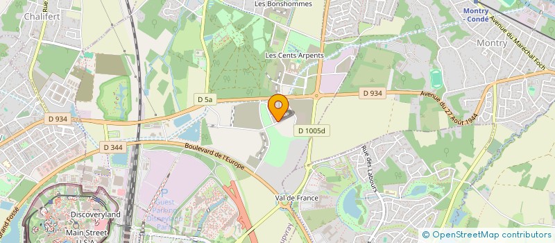 localisation de l'entreprise MONSIEUR SAMIR EL AMRANI  COUPVRAY