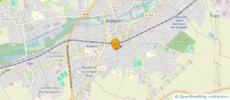 localisation de l'entreprise MONSIEUR SAMIR EL ARYANI  ARPAJON