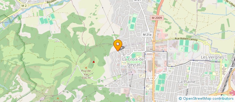 localisation de l'entreprise MONSIEUR SAMIR EL BAKKALI  CLERMONT-FERRAND