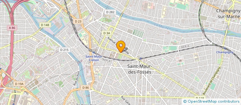 localisation de l'entreprise MONSIEUR SAMIR EL GHONEMY à SAINT-MAUR-DES-FOSSES