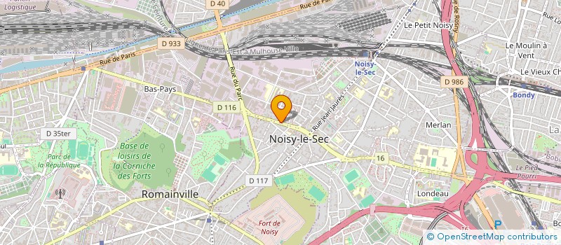 localisation de l'entreprise MONSIEUR SAMIR EL GLAIDI à NOISY-LE-SEC