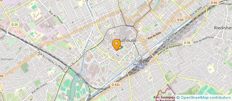 localisation de l'entreprise MONSIEUR SAMIR EL GUENOUNI  MULHOUSE