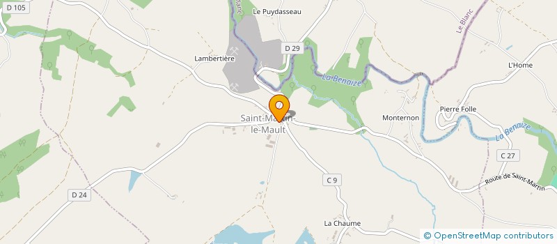 localisation de l'entreprise MONSIEUR SAMIR EL MAZANI à SAINT-MARTIN-LE-MAULT