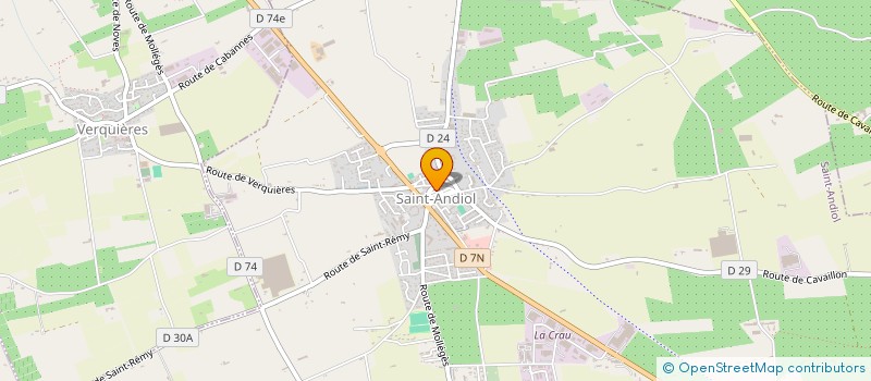 localisation de l'entreprise MONSIEUR SAMIR EL MOUBARIKI  SAINT-ANDIOL