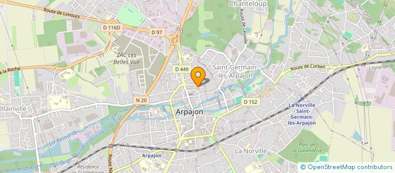 localisation de l'entreprise MONSIEUR SAMIR EL MOUHADDAB à ARPAJON