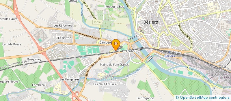 localisation de l'entreprise MONSIEUR SAMIR EL YAAGOUBI à BEZIERS