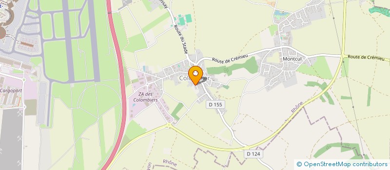 localisation de l'entreprise MONSIEUR SAMIR ELMAT-MATI  COLOMBIER-SAUGNIEU