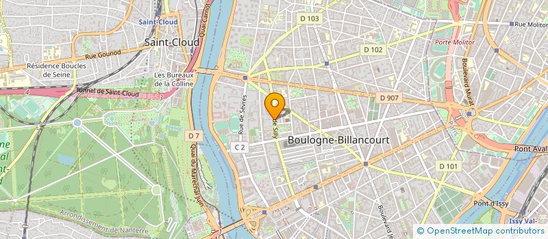 localisation de l'entreprise MONSIEUR SAMIR ELMEDANI à BOULOGNE-BILLANCOURT