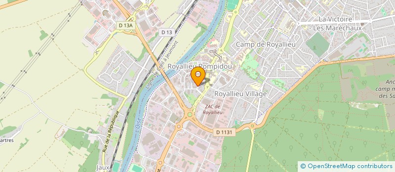 localisation de l'entreprise MONSIEUR SAMIR ESSA  COMPIEGNE