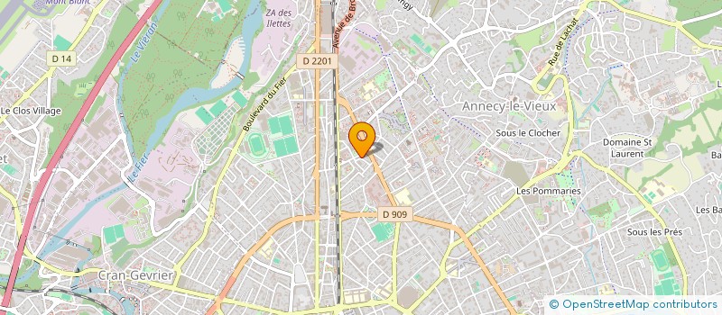 localisation de l'entreprise MONSIEUR SAMIR EZZINI à ANNECY