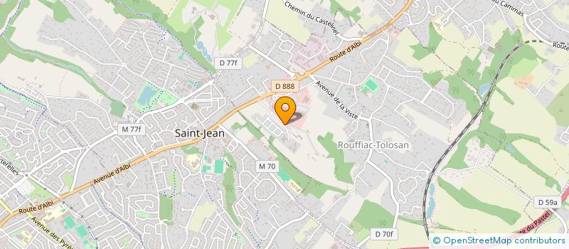 localisation de l'entreprise MONSIEUR SAMIR FAITOUT à ROUFFIAC-TOLOSAN