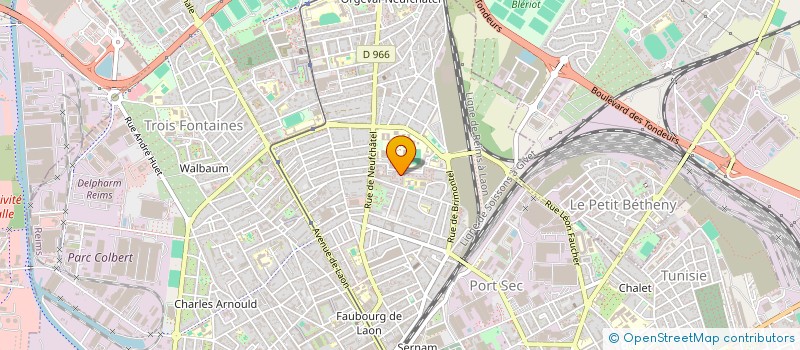 localisation de l'entreprise MONSIEUR SAMIR FALIT  REIMS