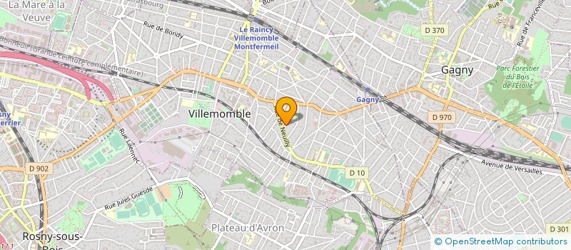 localisation de l'entreprise MONSIEUR SAMIR FELLAK à VILLEMOMBLE