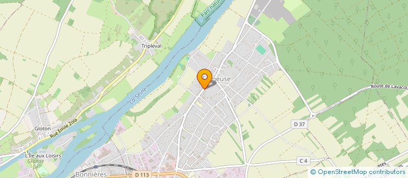 localisation de l'entreprise MONSIEUR SAMIR FERRAGH  FRENEUSE