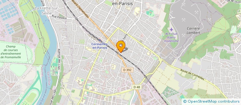 localisation de l'entreprise MONSIEUR SAMIR GABRIEL  CORMEILLES-EN-PARISIS