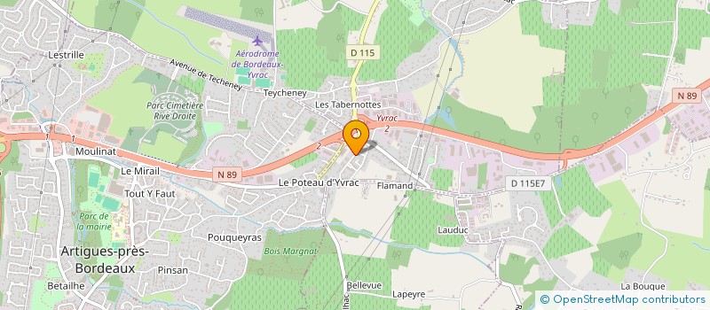 localisation de l'entreprise MONSIEUR SAMIR GADDARINE  YVRAC