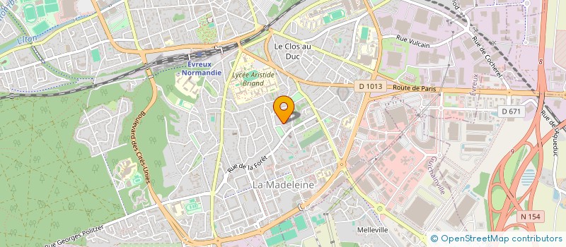 localisation de l'entreprise MONSIEUR SAMIR GADDEM  EVREUX