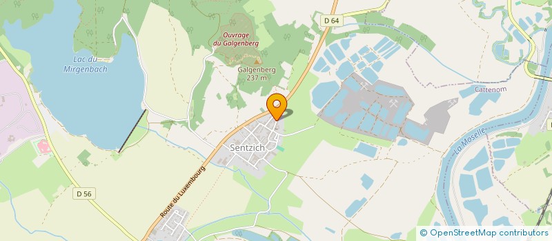 localisation de l'entreprise MONSIEUR SAMIR GANIE  CATTENOM