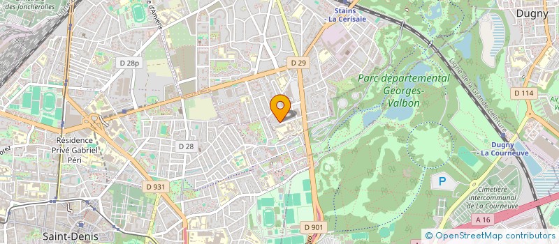 localisation de l'entreprise MONSIEUR SAMIR GHAZI à STAINS
