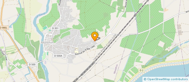 localisation de l'entreprise MONSIEUR SAMIR GHORAFI  MONTFRIN