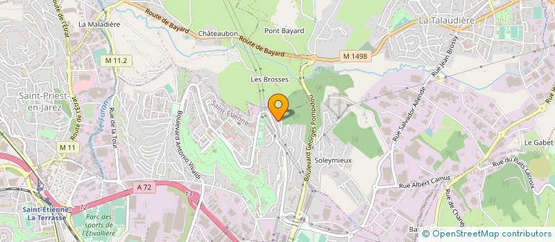 localisation de l'entreprise MONSIEUR SAMIR GHOULAM à SAINT-ETIENNE