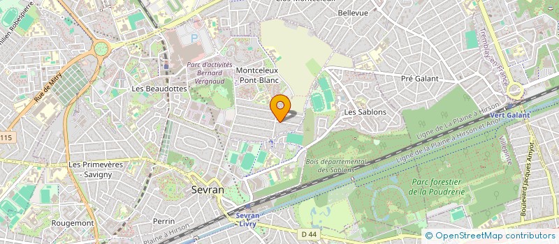 localisation de l'entreprise MONSIEUR SAMIR GOLAMY à SEVRAN
