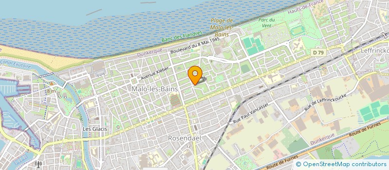 localisation de l'entreprise MONSIEUR SAMIR GUERBAS  DUNKERQUE