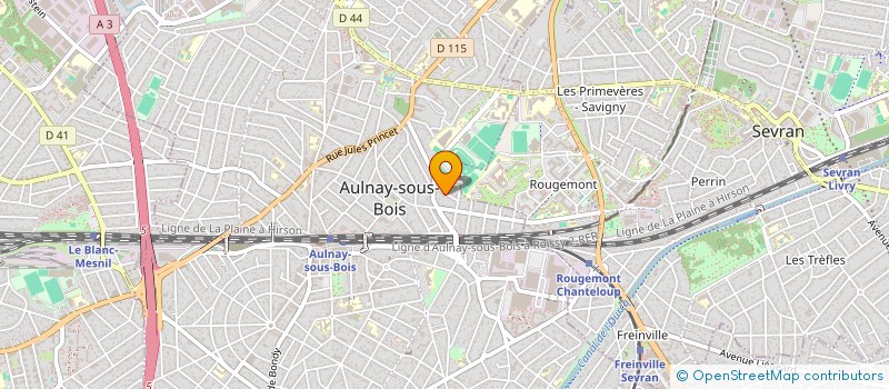 localisation de l'entreprise MONSIEUR SAMIR HACHEM à AULNAY-SOUS-BOIS