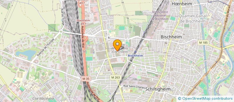 localisation de l'entreprise MONSIEUR SAMIR HACHEMAOUI  SCHILTIGHEIM