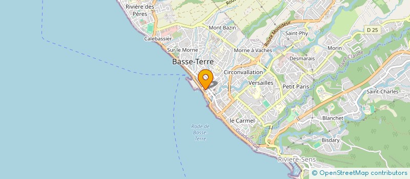 localisation de l'entreprise MONSIEUR SAMIR HADAD à BASSE-TERRE