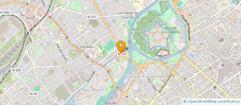 localisation de l'entreprise MONSIEUR SAMIR HADJAM  LILLE