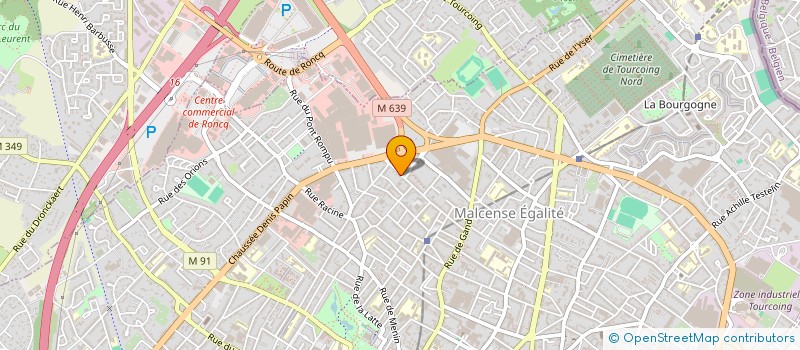 localisation de l'entreprise MONSIEUR SAMIR HADJERAS  TOURCOING