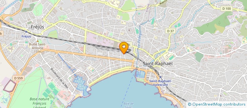 localisation de l'entreprise MONSIEUR SAMIR HADJRI à FREJUS