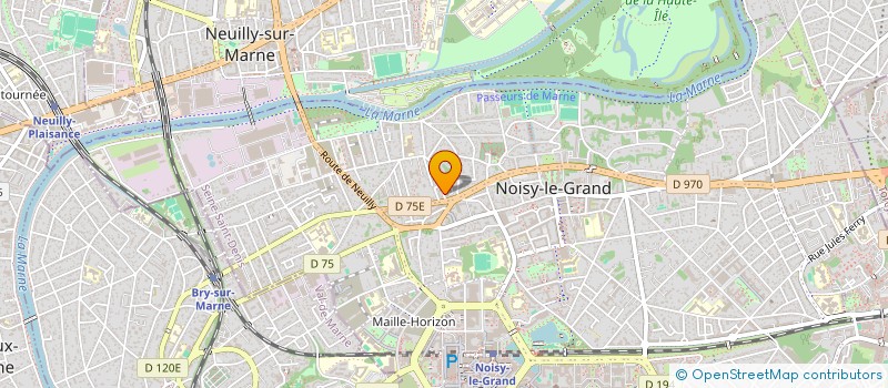 localisation de l'entreprise MONSIEUR SAMIR HAKEM à NOISY-LE-GRAND