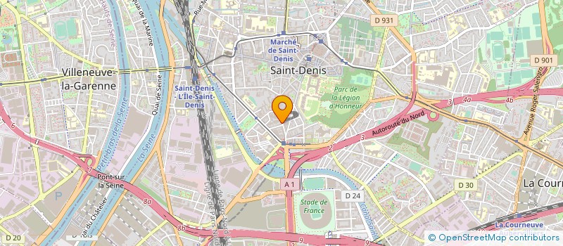 localisation de l'entreprise MONSIEUR SAMIR HAKMOUNI à SAINT-DENIS