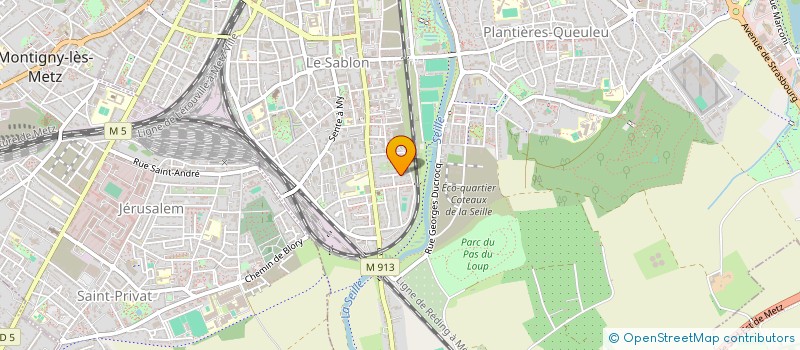 localisation de l'entreprise MONSIEUR SAMIR HALHOULI  METZ