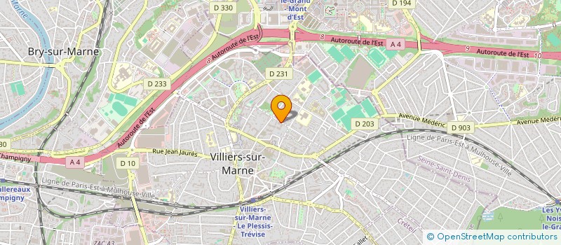 localisation de l'entreprise MONSIEUR SAMIR HAMICHI  VILLIERS-SUR-MARNE