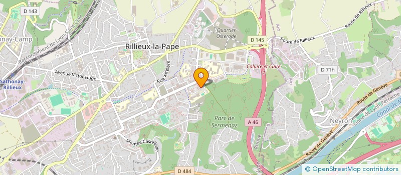 localisation de l'entreprise MONSIEUR SAMIR HAMMAMI  RILLIEUX-LA-PAPE