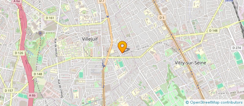localisation de l'entreprise MONSIEUR SAMIR HAMROUNI à VILLEJUIF