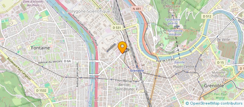 localisation de l'entreprise MONSIEUR SAMIR HARIZI à GRENOBLE